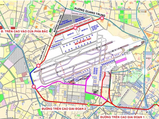 Quy hoạch sân bay Tân Sơn Nhất